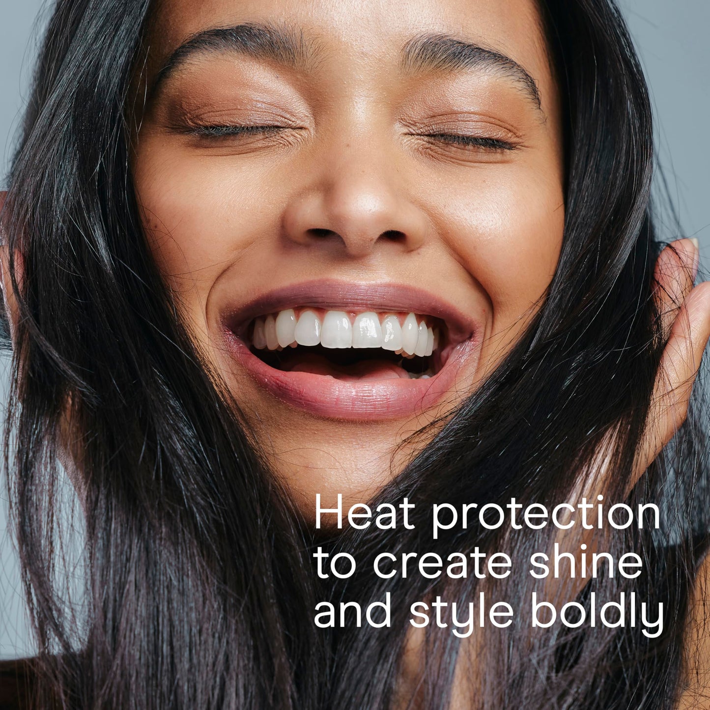 Professional hair styling with Conair ceramic iron