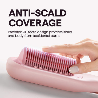 Ergonomic handle and power cord of Wavytalk Steamline Pro