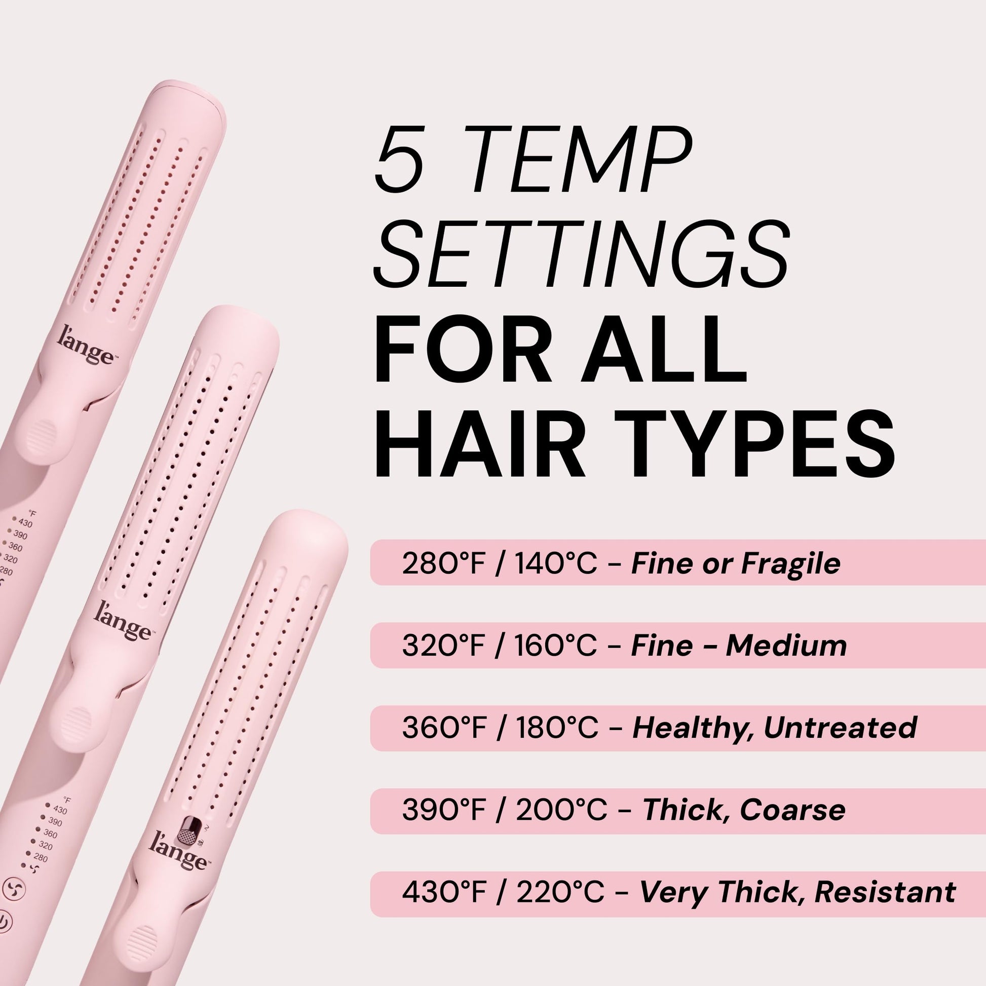 L'Ange Hair Le Duo Grande 2-in-1 styling demonstration