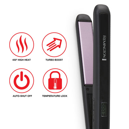 Remington S5500 hair straightener closed with floating plates visible