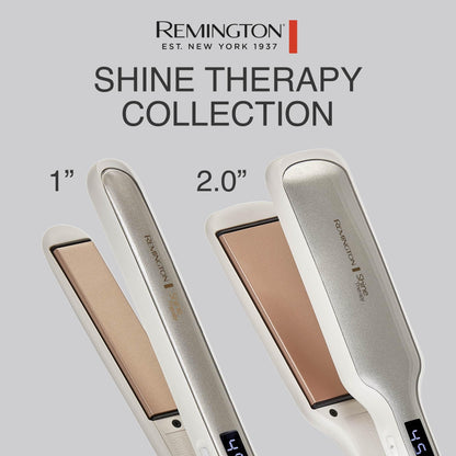 Side profile of Remington Shine Therapy straightener