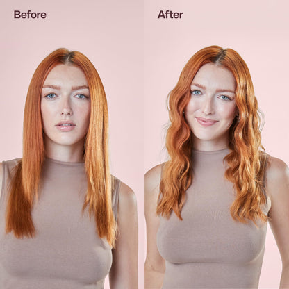 Nano coated ceramic barrels of the Mane jumbo waver attachment preventing hair frizz