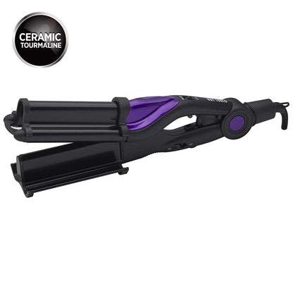 Hot Tools hair waver tool featuring extra deep styling plates for luxurious waves