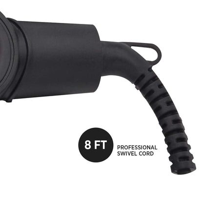 Hot Tools deep wave hair styling iron alongside its long professional swivel cord