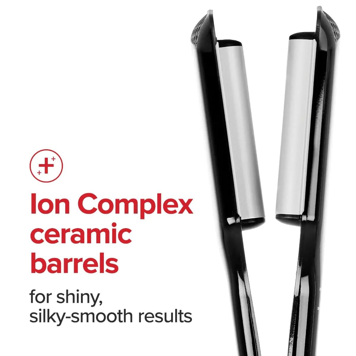 Paul Mitchell Express Ion WavePress ergonomic handle featuring the digital temperature control buttons