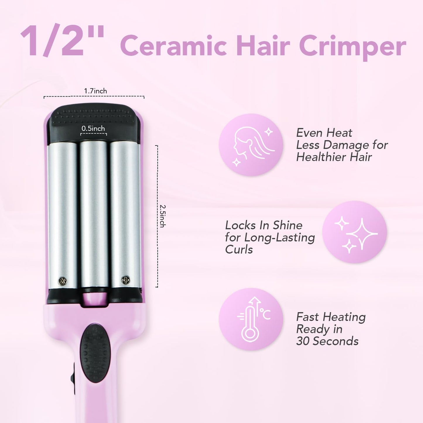 Ouphiny travel styling tool for short to medium hair textures
