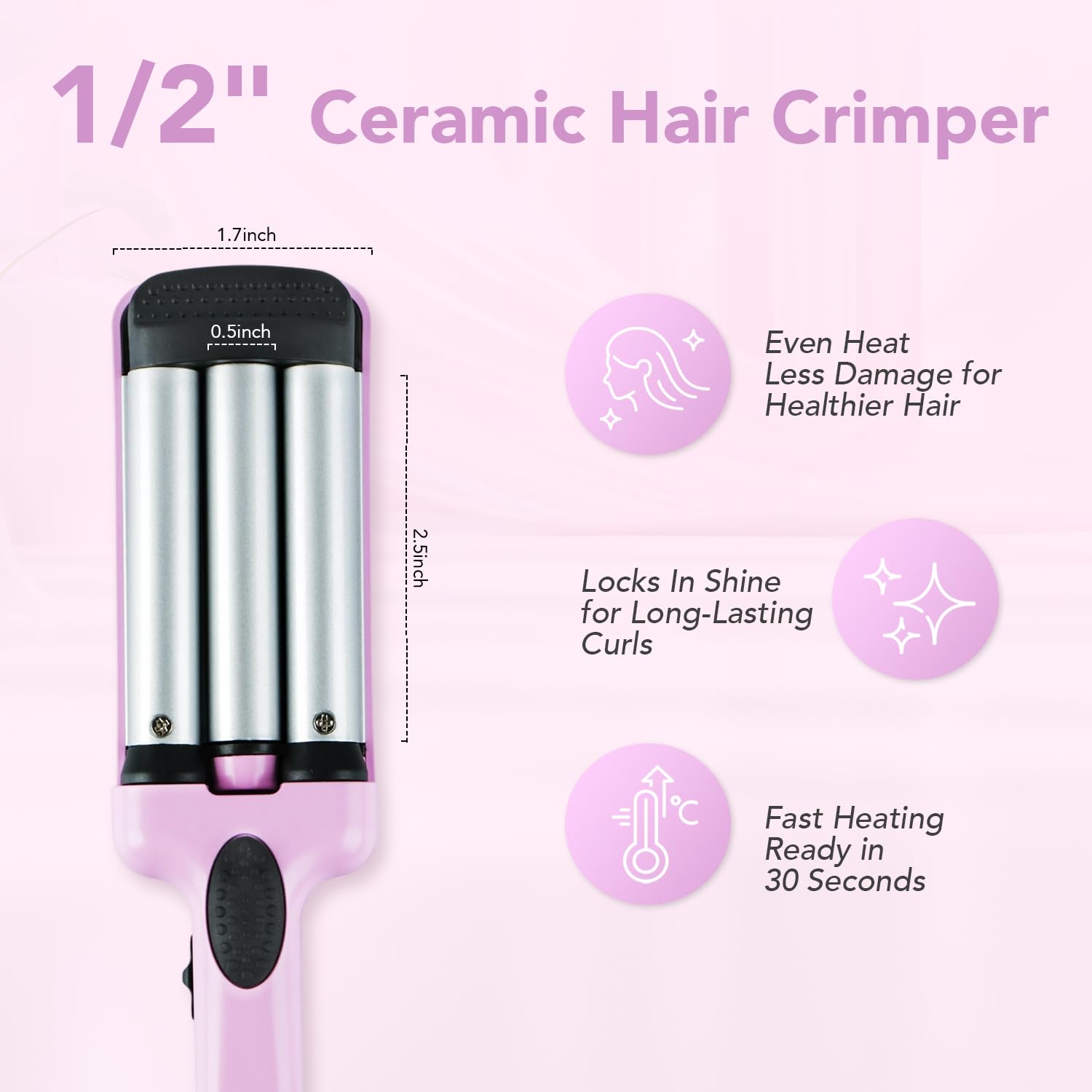 Ouphiny travel styling tool for short to medium hair textures