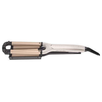 Remington deep waver styling tool showing the adjustable Pure Precision dial at the tip.