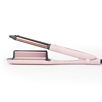 L'ANGE Hair Le Vogue Blush styling tool with its long swivel power cord.