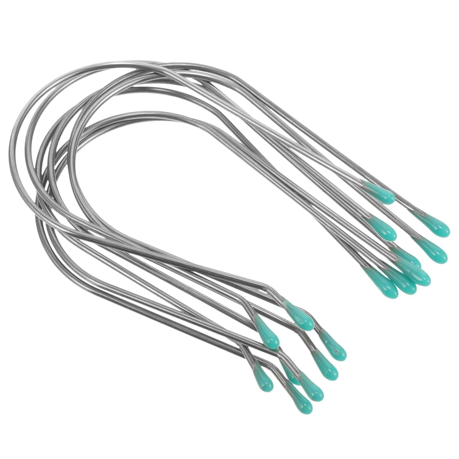 Rust resistant silver metal hot roller clips size and compatibility guide