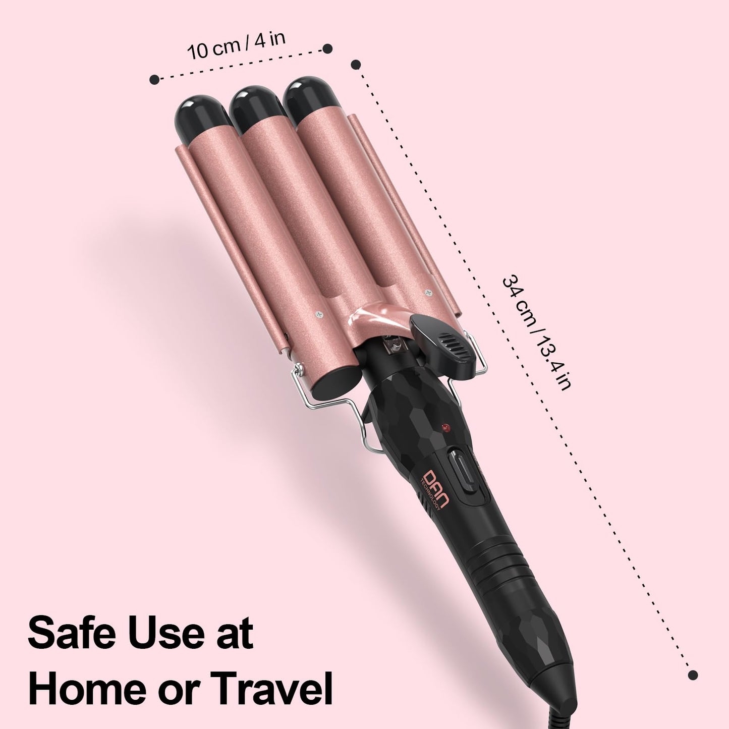 Authentic USA imported Alure hair styling tool with dual voltage feature.