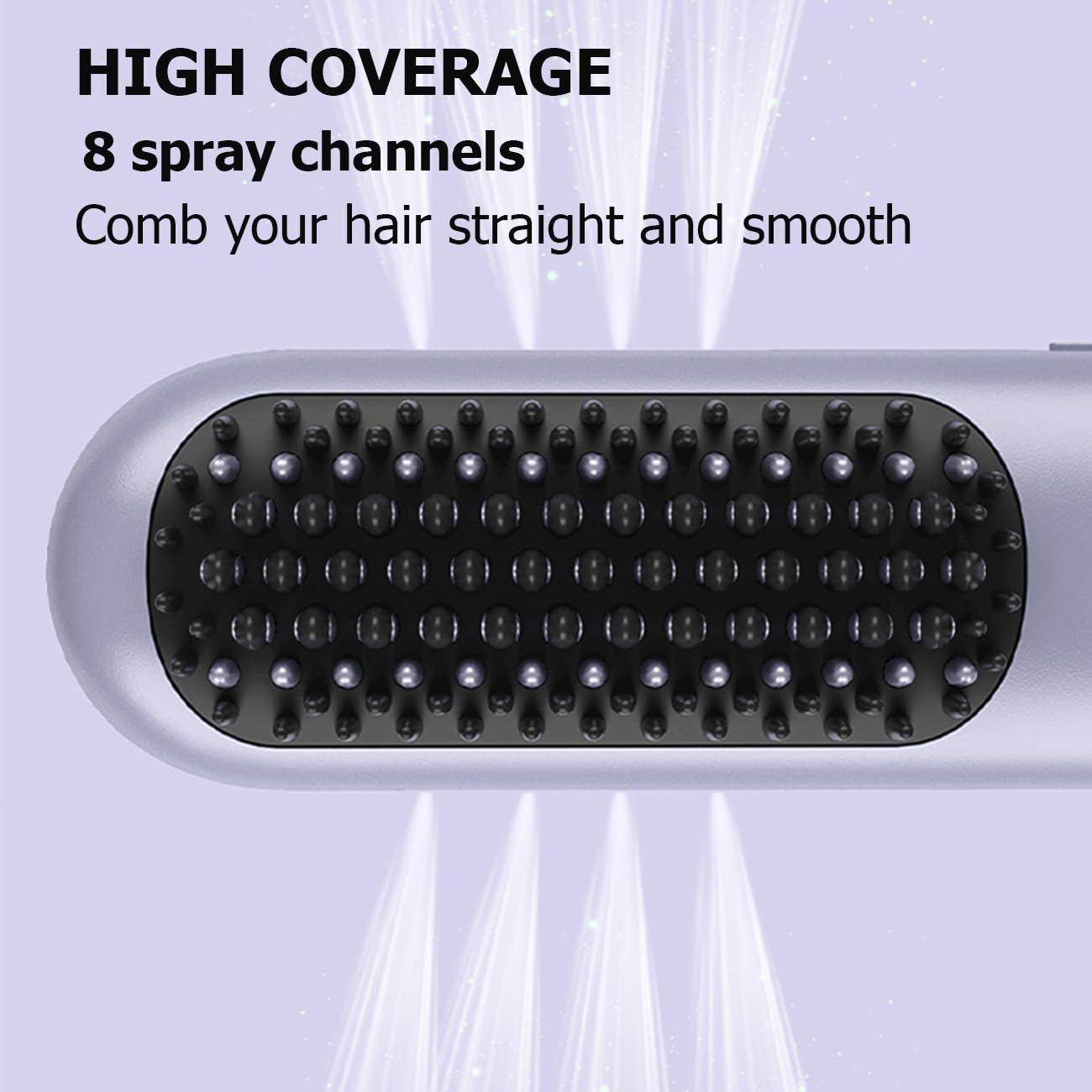 VAV wireless hair straightener rechargeable travel styling tool