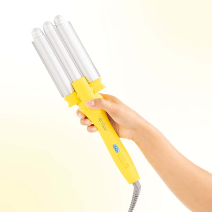 Drybar beachy hair styler ergonomic handle design