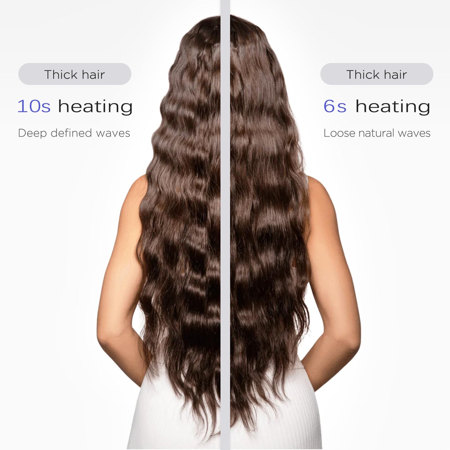Adjustable slider mechanism on Janelove 4 in 1 water wave styling tool