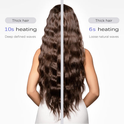 Adjustable slider mechanism on Janelove 4 in 1 water wave styling tool