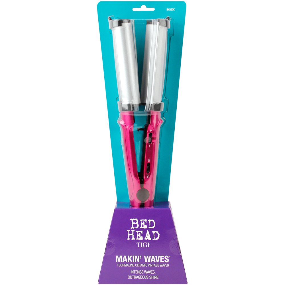 Bed Head Making Waves corded electric hair tool displaying the tangle free swivel cord connection