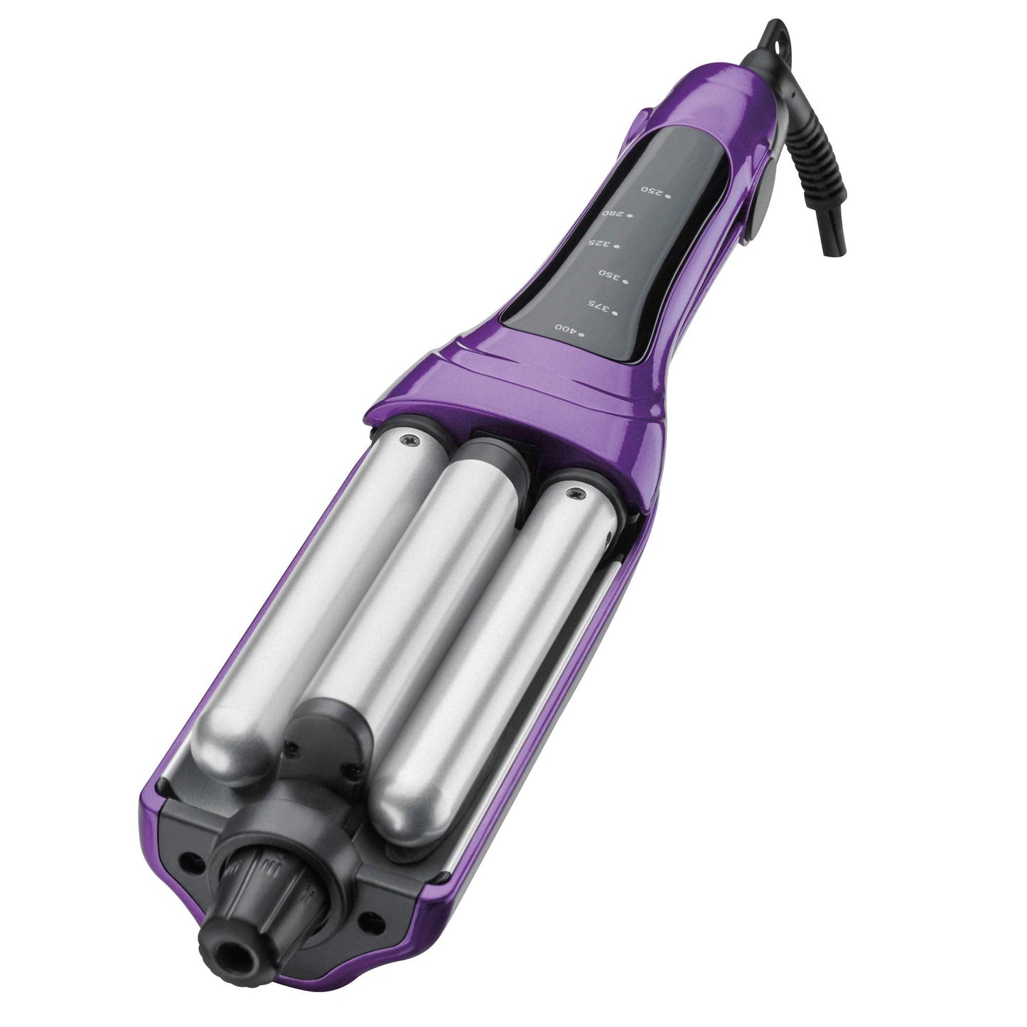 Close up look at the adjustable barrel dial on the Bed Head multi waver tool.