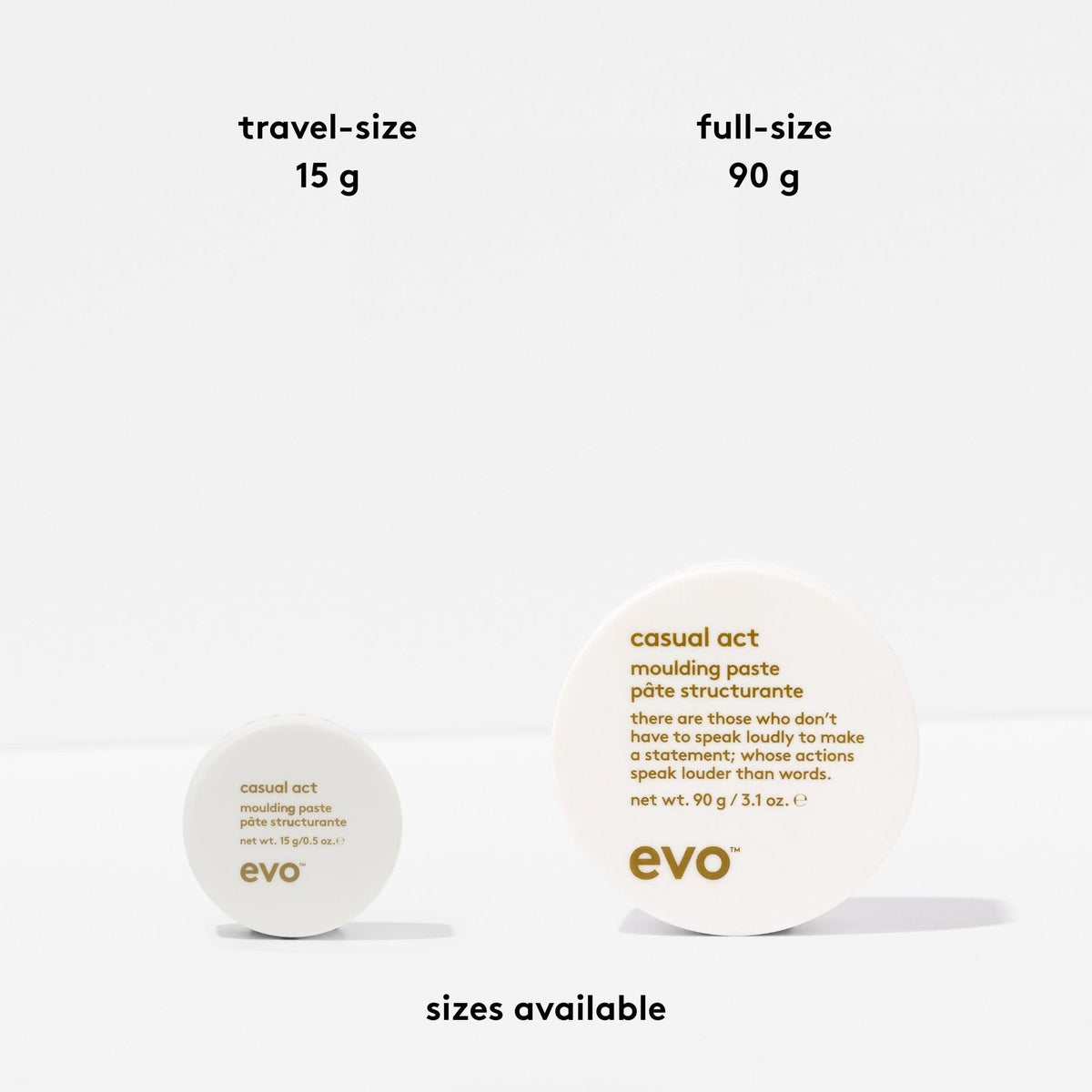 EVO Casual Act Moulding Whip being applied for definition and frizz control styling