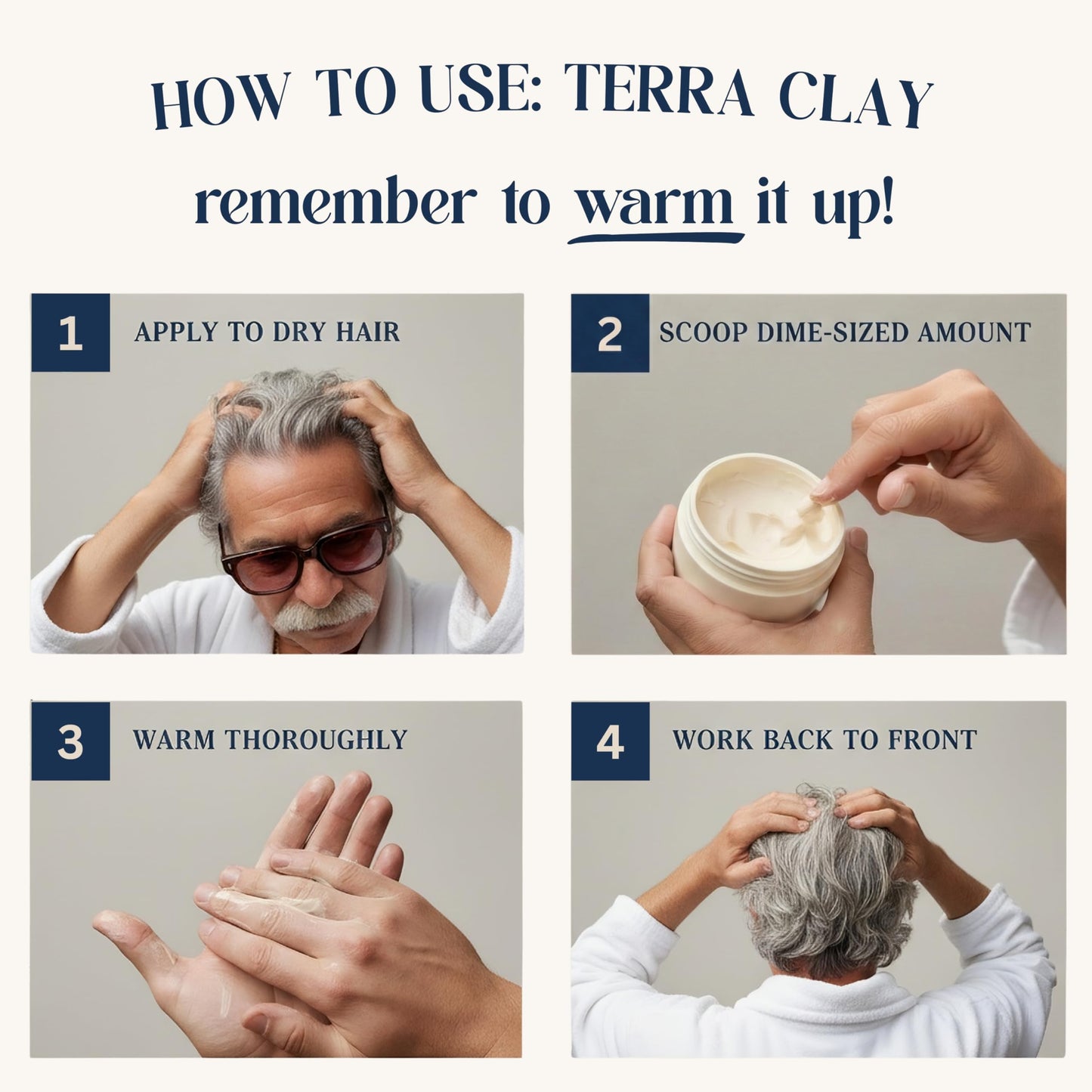 Premium imported USA beauty and personal care grooming clay overview