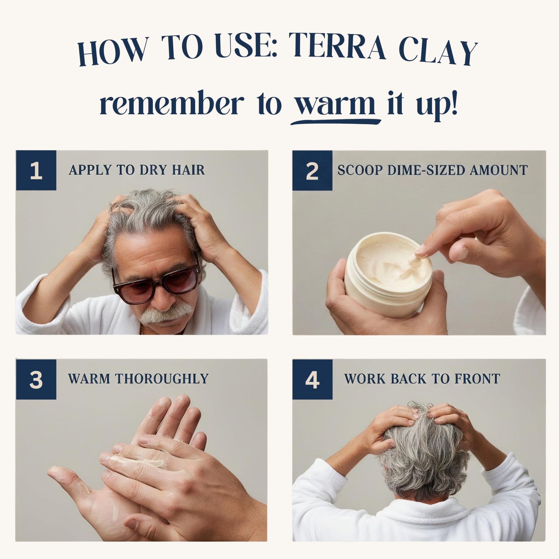 Premium imported USA beauty and personal care grooming clay overview
