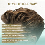 Angled top view of the Uplift Provisions Company matte finish hair clay pomade lid