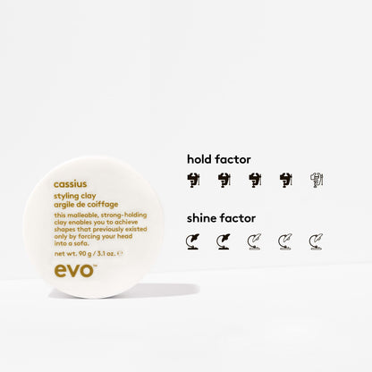 EVO matte finish styling clay texture close up