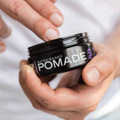 Billy Jealousy anti frizz strong hold pomade for medium to long thick hair styling.