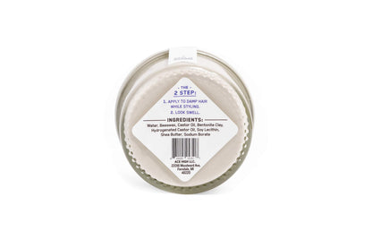 Ace High water based strong hold clay jar top view packaging