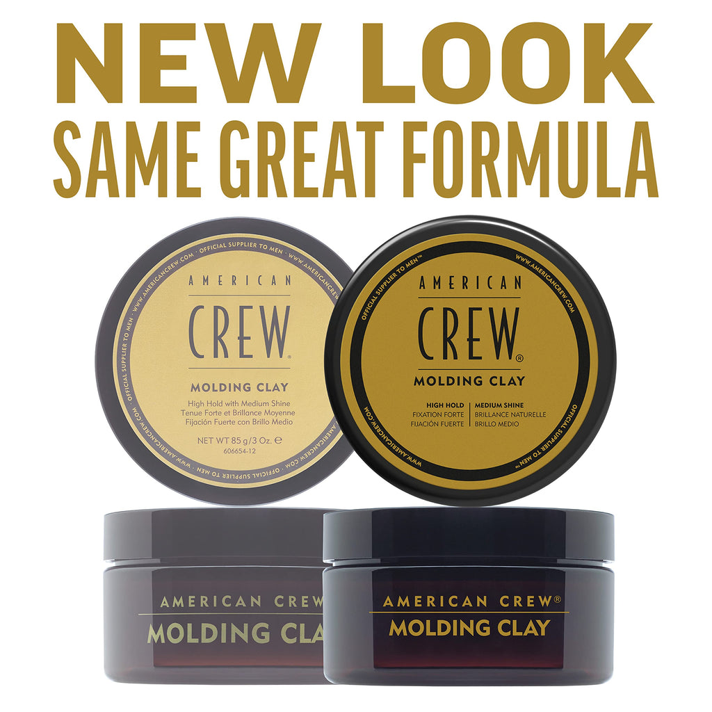 American Crew hair styling clay product side profile