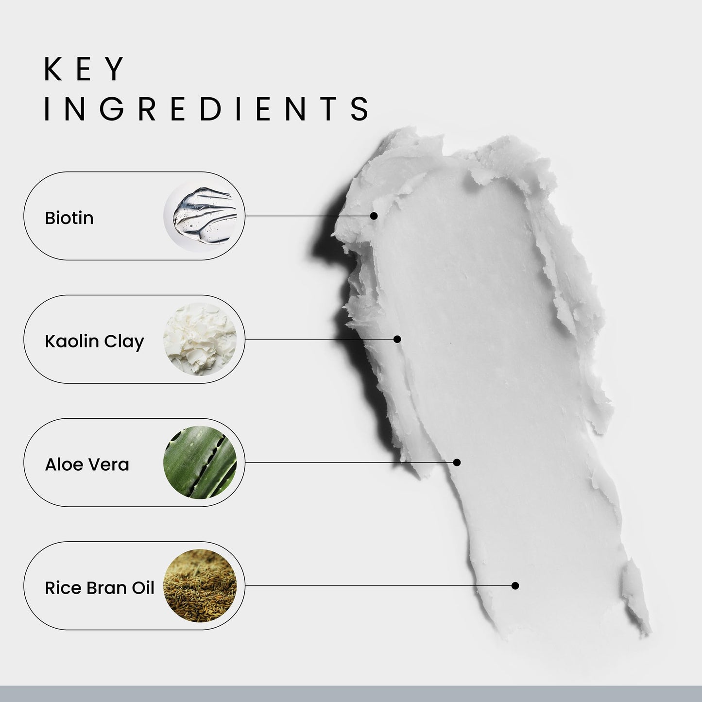 Alex Costa strong hold hair clay with kaolin clay ingredients view