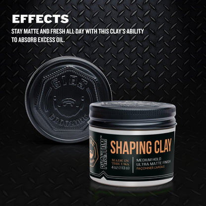 GIBS Grooming ultra matte finish hair styling cream for volume and texture