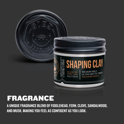 GIBS Phantom shaping clay packaging showing ingredients and four ounces size