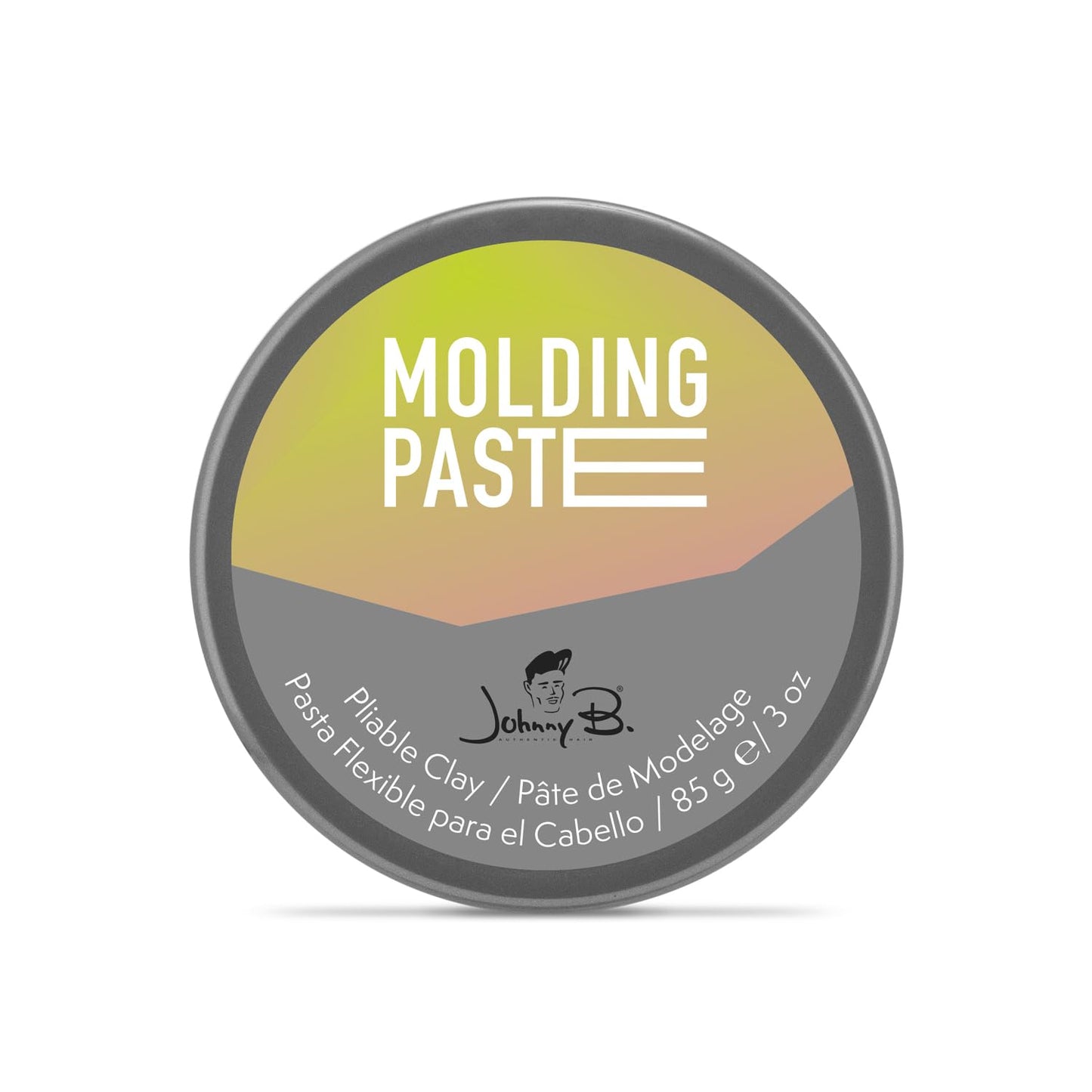 Authentic Johnny B Molding Paste texture cream side view details