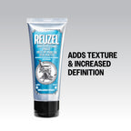 Back view of the authentic Reuzel packaging with ingredients list and usage directions