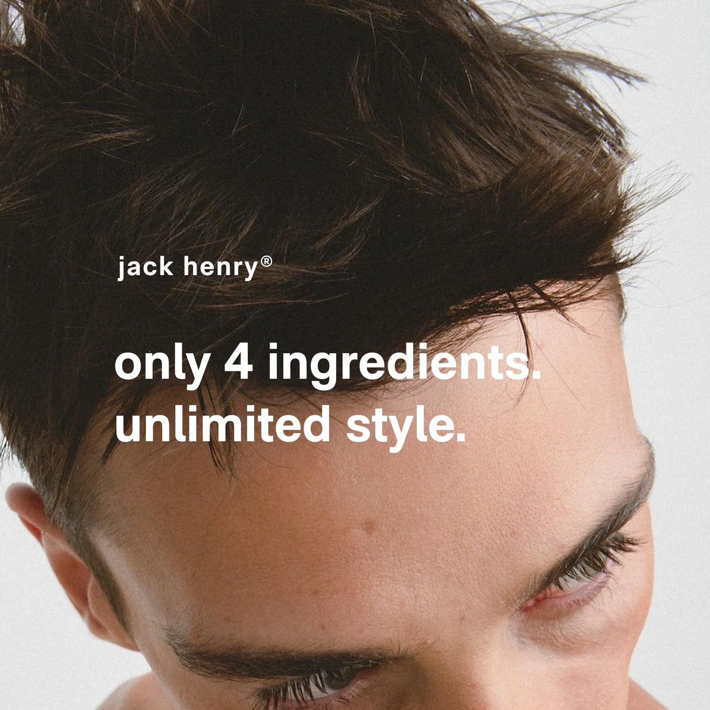 Jack Henry organic hair clay texture close up matte finish