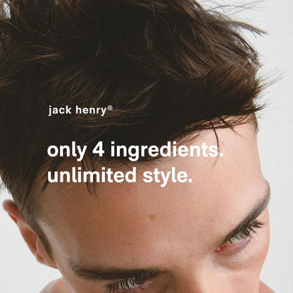 Jack Henry organic hair clay texture close up matte finish
