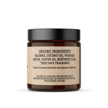 Johnny Slicks firm hold matte finish hair clay organic styling product