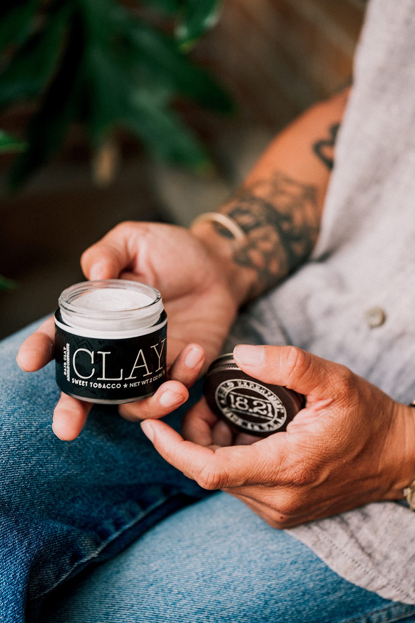 Premium sweet tobacco scented matte pomade for fine hair