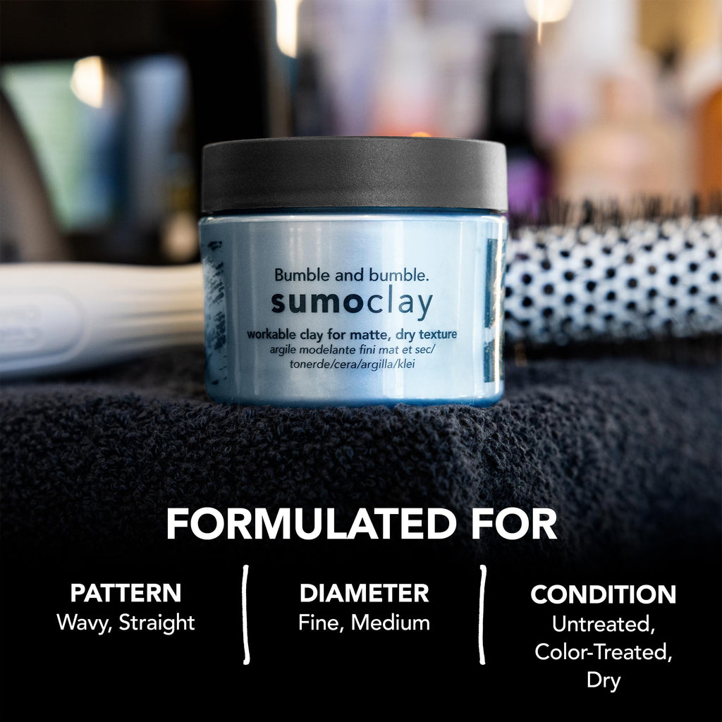 Kaolin clay infused moldable hair paste for dry texture styles