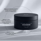 Forte Series premium texturizing hair clay travel size bottle presentation