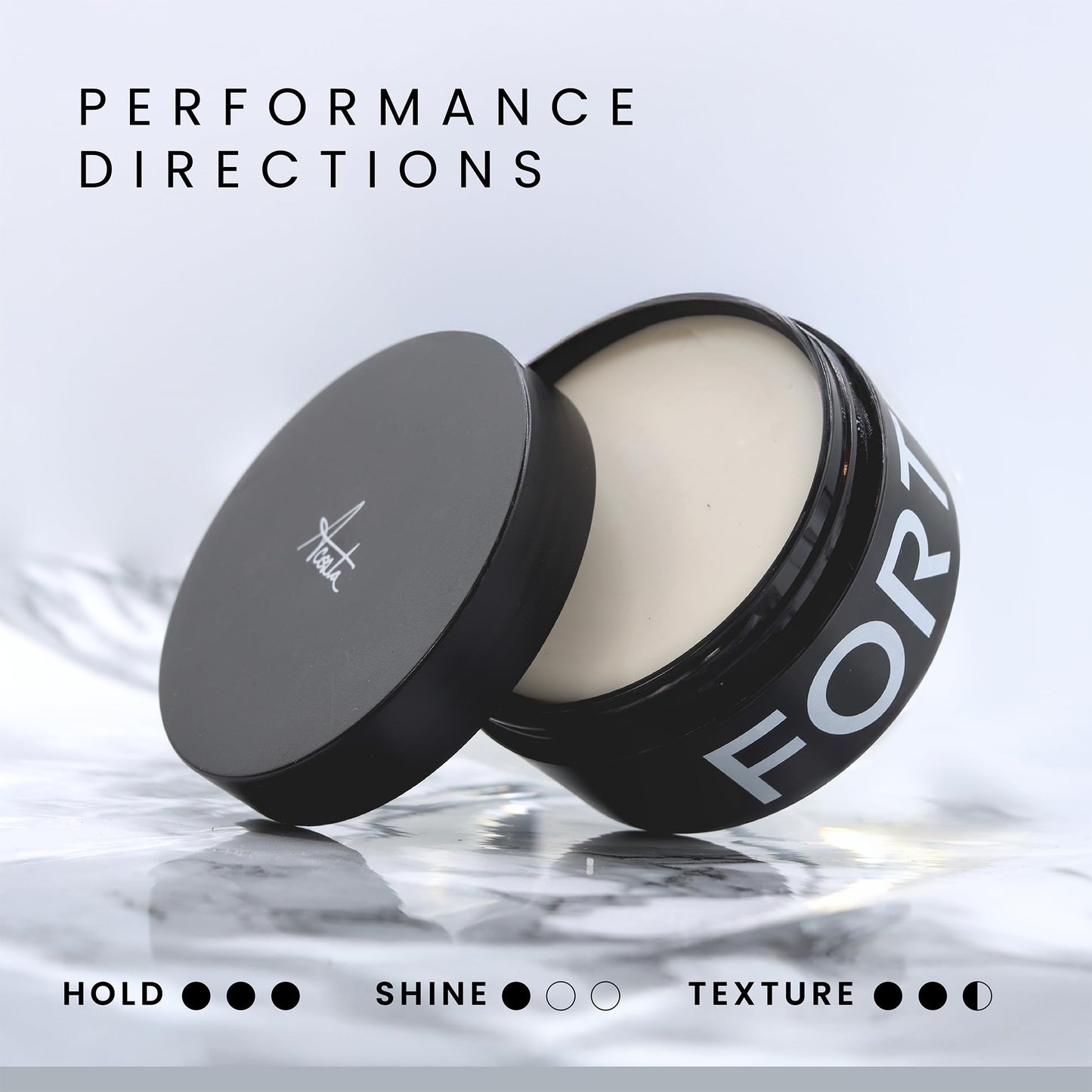 Alex Costa men's hair styling clay with natural argan oil ingredients