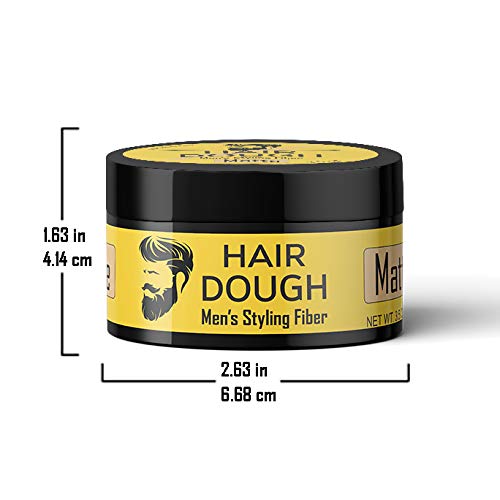 Full packaging of the imported matte hair wax paste showing the clean design and product measurements.