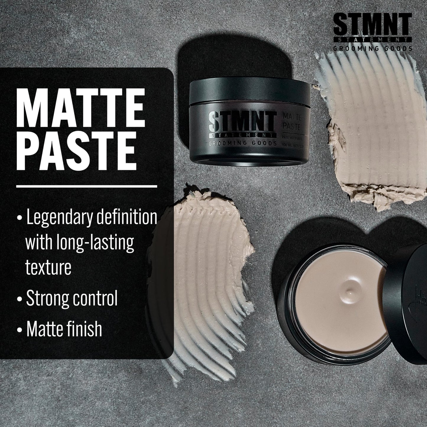 Authentic USA imported STMNT hair clay paste for high volume styling