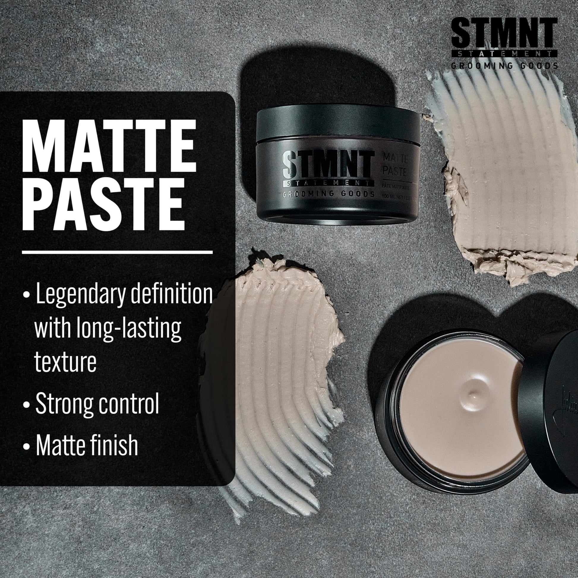 Authentic USA imported STMNT hair clay paste for high volume styling