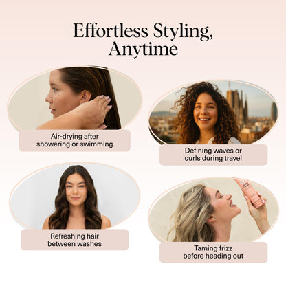 Authentic Kitsch anti frizz styling cream imported from United States