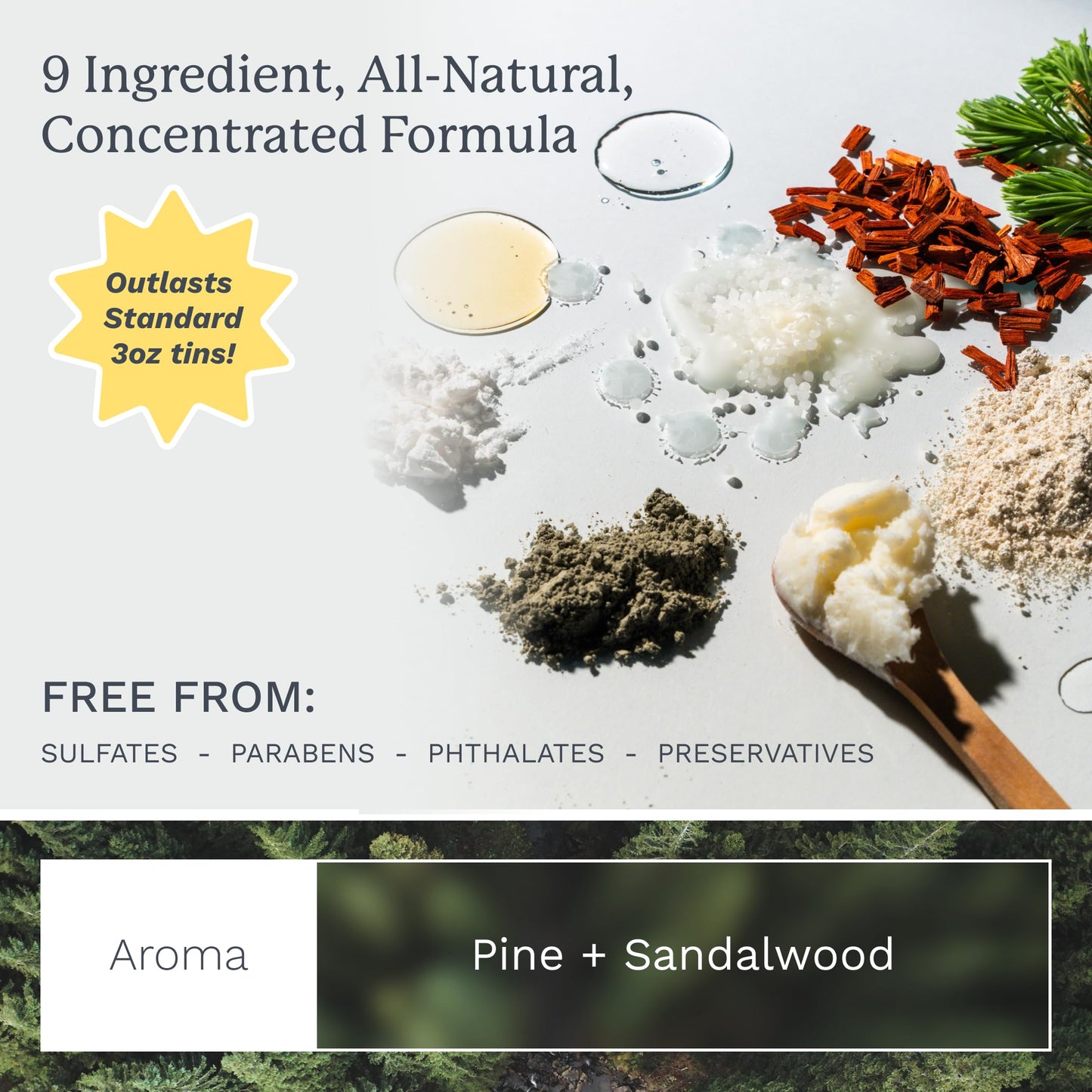 Highland premium matte finish styling clay jar open showing the smooth product