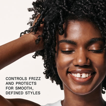 Olaplex Number 6 frizz control styling cream side view