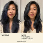 JVN luxury hair styling cream tube illustrating the premium packaging design.