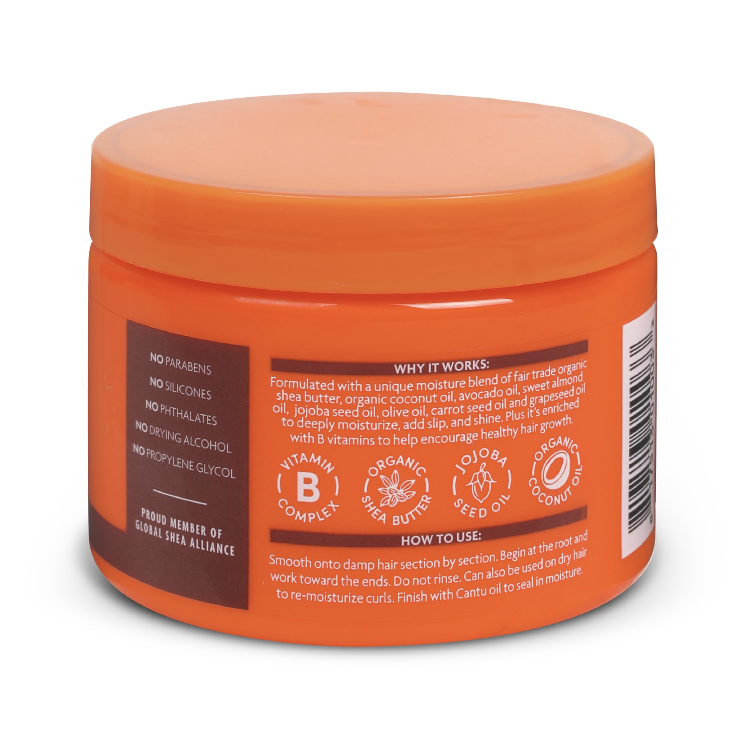 Cantu Shea Butter Curling Cream 340 grams container showing product label