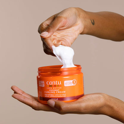 Cantu natural hair moisturizing cream package design details